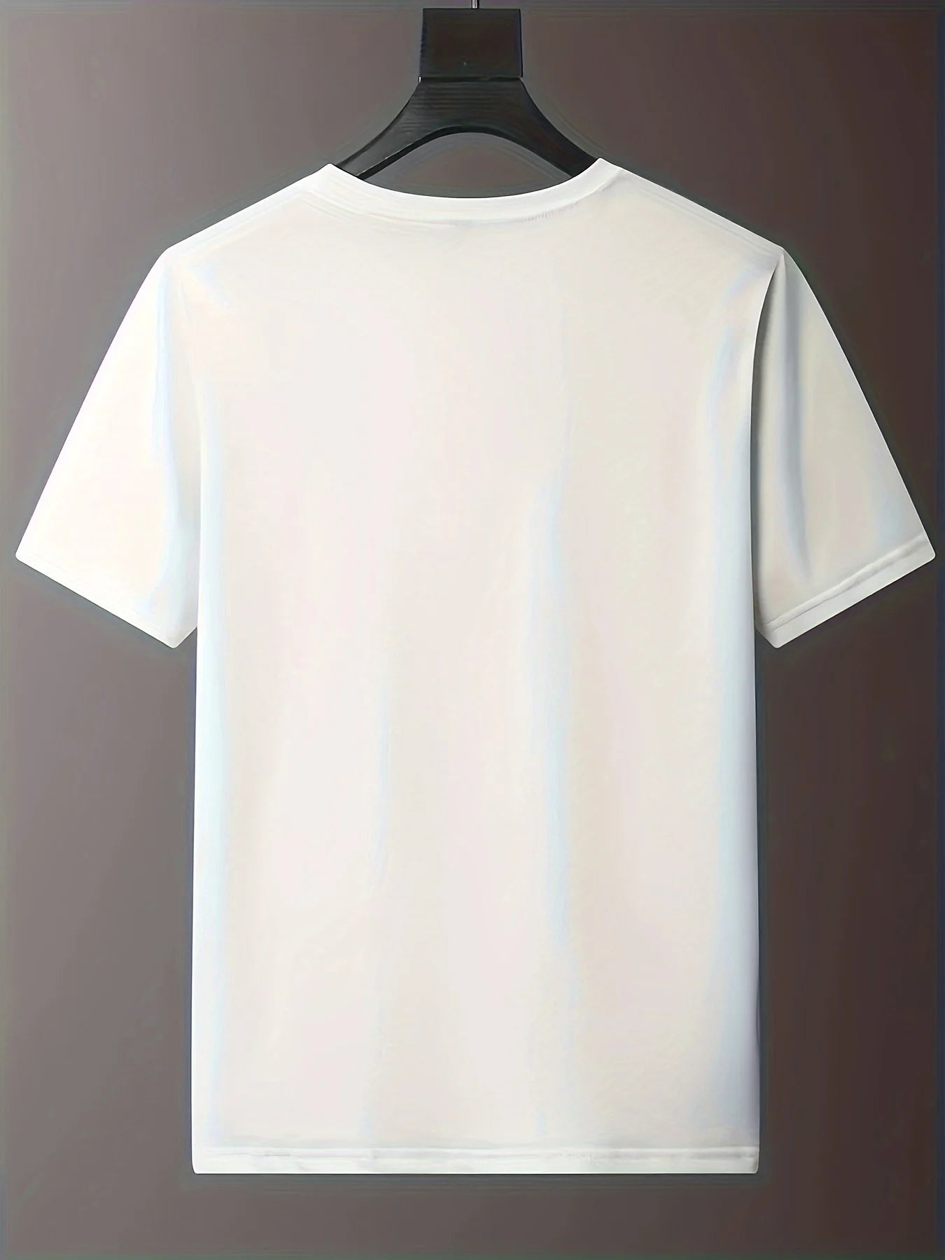 Men's summer casual round neck T-shirt comfortable and versatile