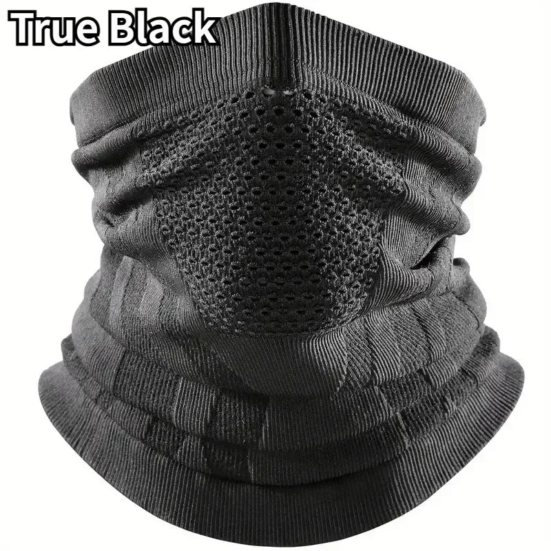 Colors Winter Breathable Comfortable Thermal Knitted Scarf Faces Cover Neck Warmer Bicycle Cycling Ski Tube Scarf Hiking Masks