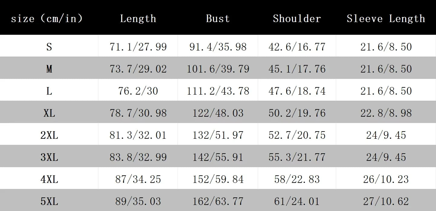 2025 Men's Oversized T-shirts Mens Cotton T Shirt White 5XL Casual Summer Wear Fashion Print Tee Shirts for Men New Clothing