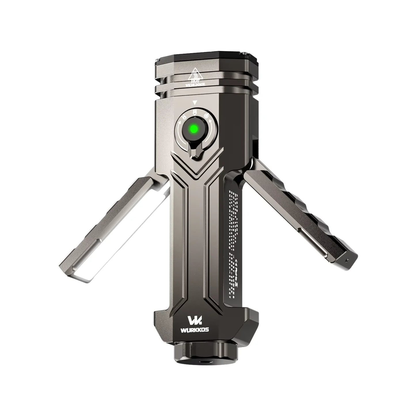 Wurkkos HD02 LED Camping Lamp Portable Outdoor Sports Fishing 3200 Lumens Hunting Hiking Searchlight with Rechargeable Battery