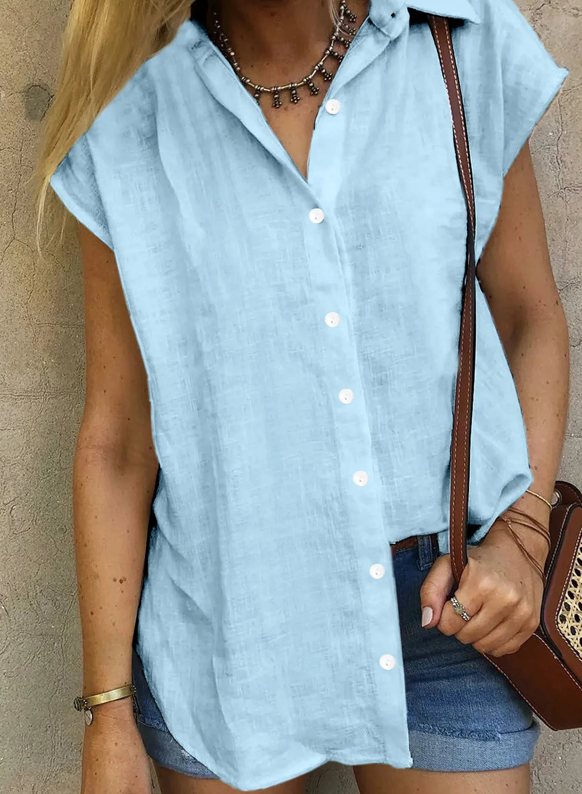 Summer Solid Cotton Linen Shirt Women's Clothing Casual Short Sleeve Tops Tee Ladies T-Shirts Blusas Thin Loose T Shirt Woman
