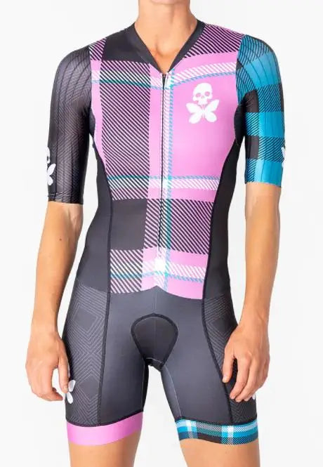 Betty Designs Women's Cycling Jumpsuit Triathlon Roller Skating Running Swimming Multifunctional Clothing Bike Skinsuit Maillot