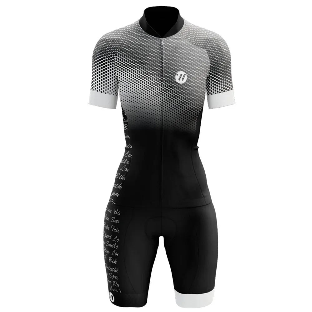 Vvsportsdesignsroupa Cycling Jersey Team Women triathlon suit woman Racing Bicycle Clothing Suit Breathable Mountain Bike Clothe