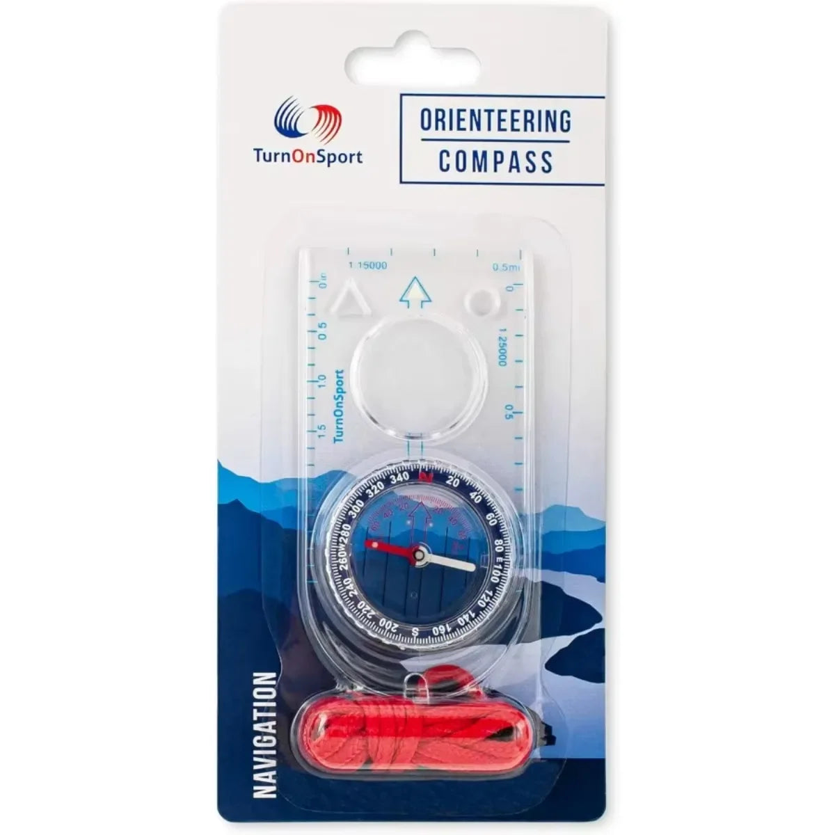 Professional Survival Compass with Baseplate, for Backpacking, Scout Training & Map Reading
