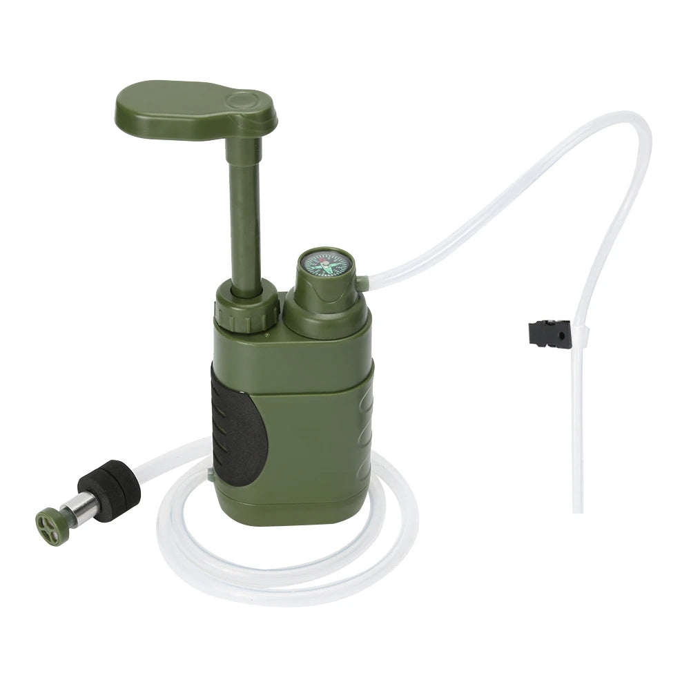 Outdoor Water Filter Excellent Filtering Function Durable Traveling Emergency Supplies For Camping Survival Water Filter System