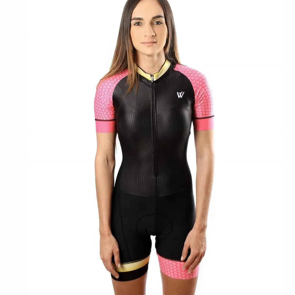 Vvsportsdesignsroupa Cycling Jersey Team Women triathlon suit woman Racing Bicycle Clothing Suit Breathable Mountain Bike Clothe