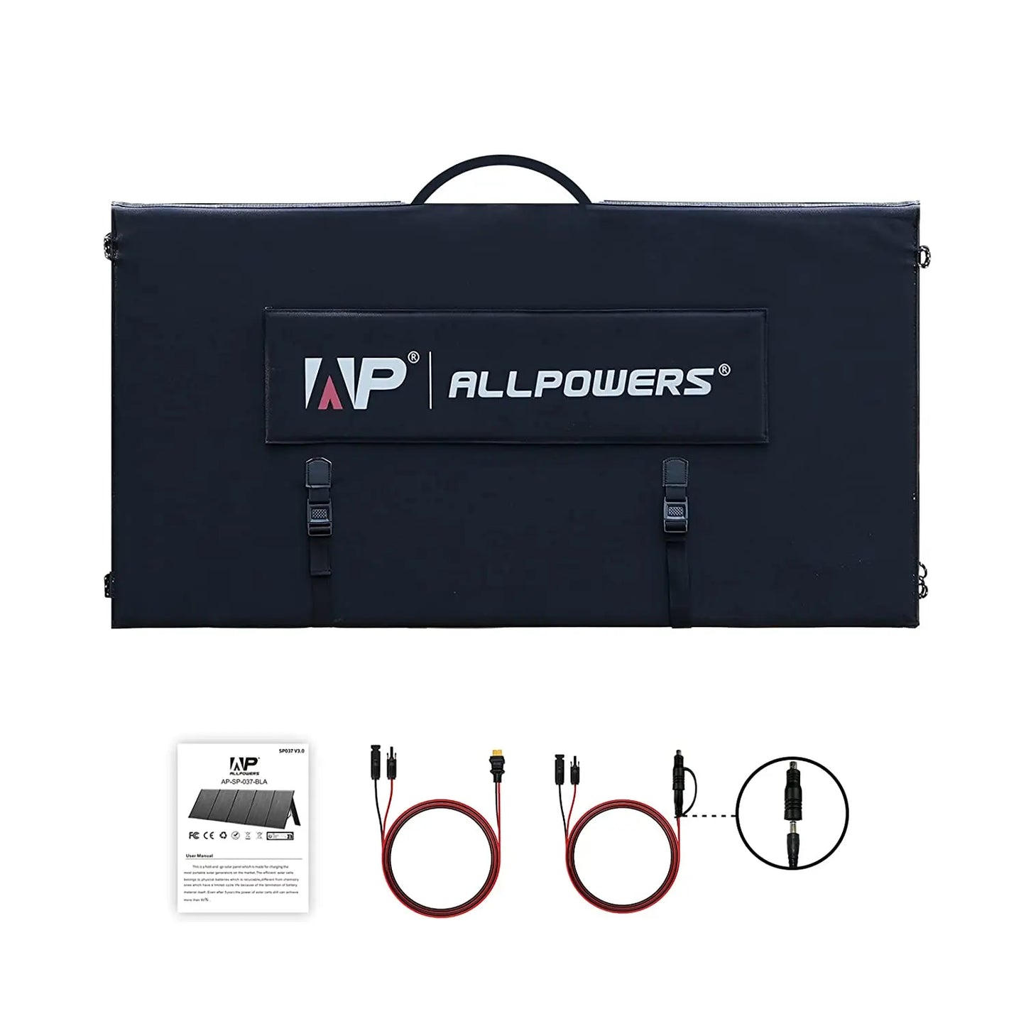 ALLPOWERS 400W / 200W / 140W / 100W / 60W  Portable Solar Panel Waterproof for Outdoor Camping RV Garden Roof