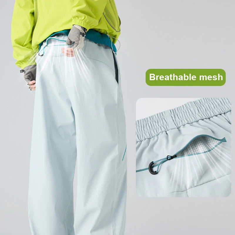 Summer Couple's Outdoor Commuting Functional Cool, Dry, Comfortable, Skin-Friendly, Breathable, Water-Repellent Casual Pants